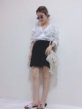 HITOMIさん（レディース・155cm）の夏コーディネート