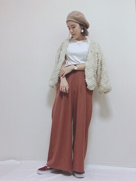 HITOMIさん（レディース・155cm）の秋コーディネート