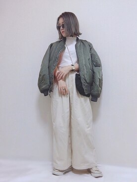 HITOMIさん（レディース・155cm）の秋コーディネート