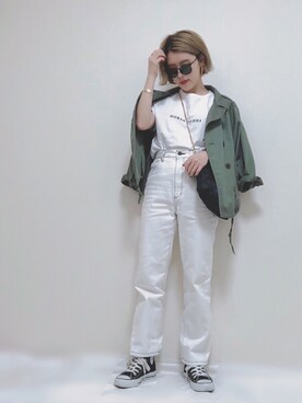 HITOMIさん（レディース・155cm）の春コーディネート