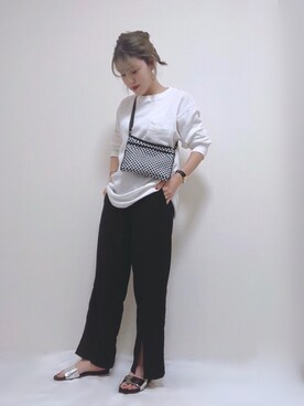 HITOMIさん（レディース・155cm）の夏コーディネート