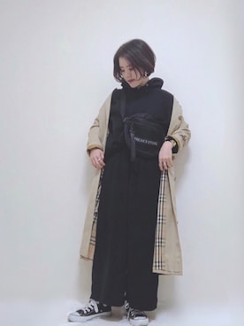 HITOMIさん(レディース・155cm)の冬コーディネート