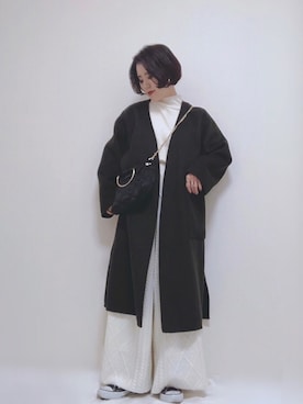 HITOMIさん（レディース・155cm）の冬コーディネート