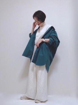 HITOMIさん（レディース・155cm）の冬コーディネート