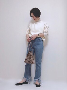 HITOMIさん（レディース・155cm）の春コーディネート