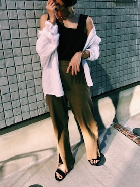 HITOMIさん（レディース・155cm）の夏コーディネート