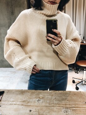 「サースプ」｜HITOMIさん（レディース・155cm）の冬コーディネート