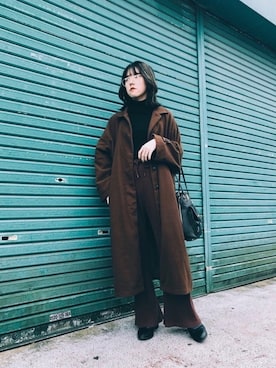 HITOMIさん（レディース・155cm）の冬コーディネート