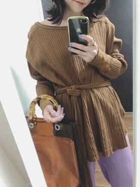 HITOMIさん（レディース・155cm）の冬コーディネート