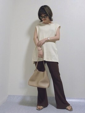 HITOMIさん（レディース・155cm）の夏コーディネート