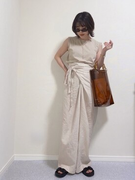 HITOMIさん（レディース・155cm）の夏コーディネート