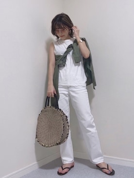 HITOMIさん(レディース・155cm)の夏コーディネート