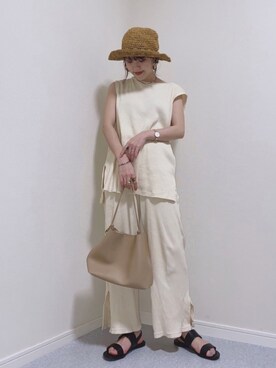 HITOMIさん(レディース・155cm)の夏コーディネート