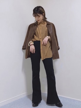 HITOMIさん（レディース・155cm）の秋コーディネート