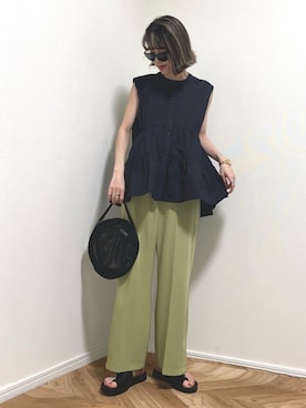 HITOMIさん(レディース・155cm)の春コーディネート