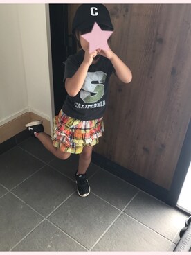 YuANaさん（キッズ・100cm）の秋コーディネート