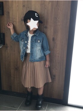 YuANaさん（キッズ・100cm）の秋コーディネート
