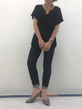 smzさん（レディース・155cm）の夏コーディネート