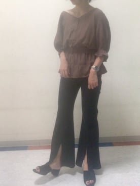 「sango（sango）のアイテム（トップス）」を使った、smzさん（レディース・155cm）の夏コーディネート