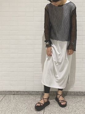 「スポーツサンダル」｜smzさん（レディース・155cm）の夏コーディネート