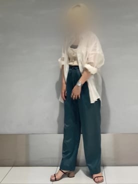 smzさん（レディース・155cm）の夏コーディネート