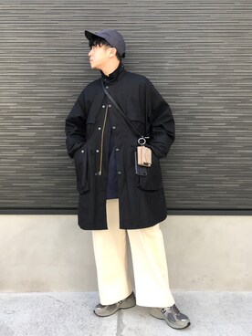 「RAGEBLUE（レイジブルー）のアイテム（キャップ）」を使った、たじしゅんさん（メンズ・170cm）の春コーディネート
