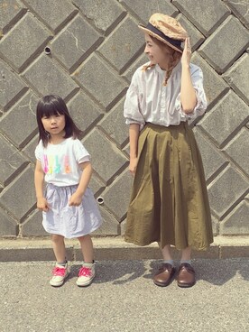 ちゅーみさん(レディース・151cm)の夏コーディネート