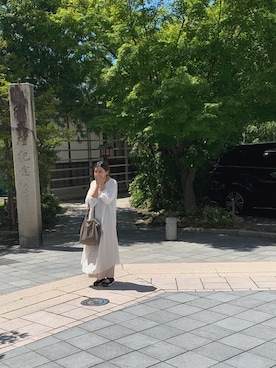 「Another Edition（アナザーエディション）のアイテム（ワンピース/ドレス）」を使った、ちゅーみさん（レディース・151cm）の夏コーディネート