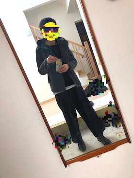 「NANO universe（ナノユニバース）のアイテム（その他トップス）」を使った、毛糸さん（メンズ・180cm）の春コーディネート