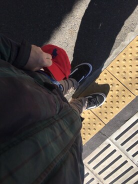 「TOMMY HILFIGER（トミーヒルフィガー）のアイテム（その他アウター）」を使った、u_taさん（メンズ・168cm）の冬コーディネート