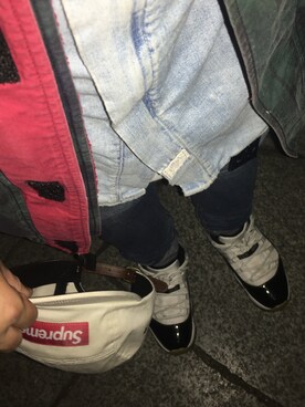 「TOMMY HILFIGER（トミーヒルフィガー）のアイテム（マウンテンパーカー）」を使った、u_taさん（メンズ・168cm）の冬コーディネート