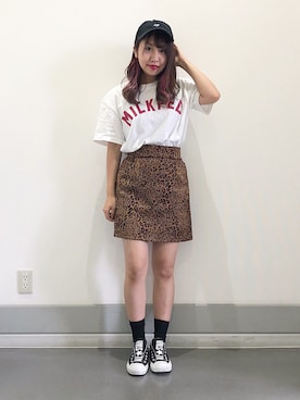 「179/WG（イチナナキュウダブルジー）のアイテム（帽子）」を使った、💘さん（レディース・157cm）の秋コーディネート