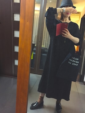 「marjour（マージュール）のアイテム（ワンピース）」を使った、２⭐️（4:50起床21:50就寝）さん（レディース・155cm）の春コーディネート