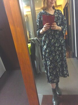 「marjour（マージュール）のアイテム（ブーツ）」を使った、２⭐️（4:50起床21:50就寝）さん（レディース・155cm）の春コーディネート