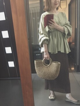 2⭐️(4:50起床21:50就寝)さん(レディース・155cm)の春コーディネート