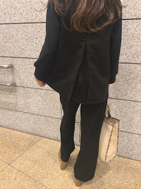 「crie conforto（クリーコンフォルト）のアイテム」を使った、crie_shizukaさん（レディース・155cm）の秋コーディネート