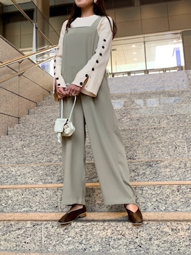 「crie conforto（クリーコンフォルト）のアイテム（アクセサリー）」を使った、crie_shizukaさん（レディース・155cm）の冬コーディネート