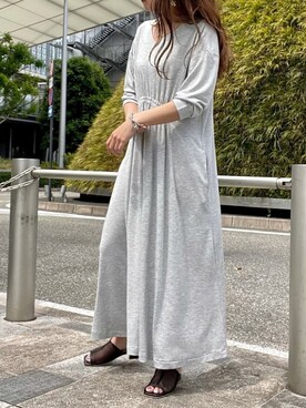 「crie conforto」｜「アイテム（ワンピース/ドレス）」を使った、crie_shizukaさん（レディース・155cm）の春コーディネート