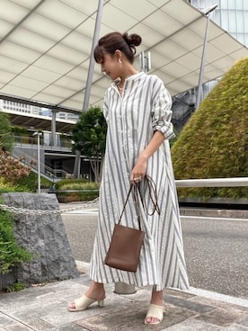 「crie conforto」｜「アイテム（ワンピース/ドレス）」を使った、crie_shizukaさん（レディース・155cm）の春コーディネート