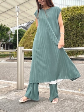 「crie conforto（クリーコンフォルト）のアイテム（その他）」を使った、crie_shizukaさん（レディース・155cm）の春コーディネート