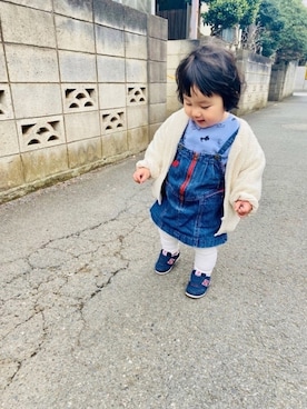 roroさん（キッズ・80cm）の春コーディネート