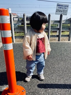 roroさん（キッズ・80cm）の春コーディネート