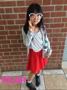☺︎アイリオ☺︎さん（キッズ・120cm）の夏コーディネート