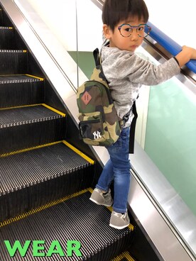 ☺︎アイリオ☺︎さん（キッズ・100cm）の秋コーディネート