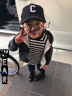 ☺︎アイリオ☺︎さん(キッズ・100cm)の冬コーディネート