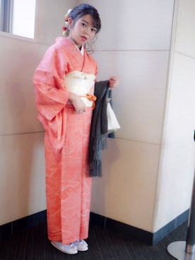 「お正月」｜yukariさん（レディース・151cm）の冬コーディネート