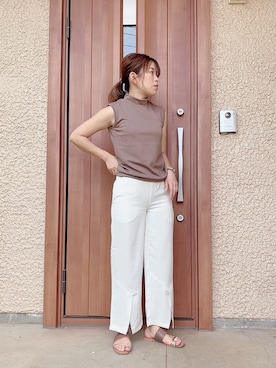 「rem closet（レムクローゼット）のアイテム」を使った、yukariさん（レディース・151cm）の春コーディネート