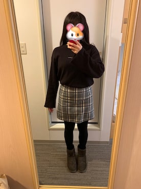 「四国旅行」｜みわさん（レディース・157cm）の冬コーディネート