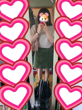 「こどもの日」｜「アイテム（腕時計）」を使った、みわさん（レディース・157cm）の春コーディネート