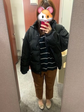 「CeLL（セル）のアイテム」を使った、みわさん（レディース・157cm）の冬コーディネート